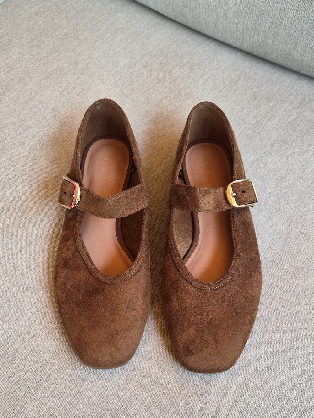 Old Navy Suede Maryjane Flats